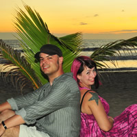 Justin+Janice in Mexico, 2011